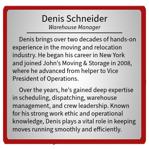 Denis Schneider — bio