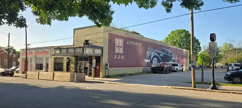 a parking lot behind Lincoln Theatre