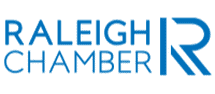 a logo of Raleigh Chamber of Commerce
